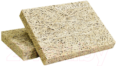 Плита теплоизоляционная Nordeco 400 Фибролитовая 2400x600x25мм Без фаски