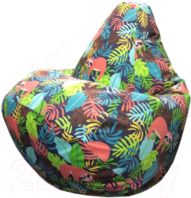 Бескаркасное кресло Flagman Груша Мега Г3.4-128 (ленни 01) - фото