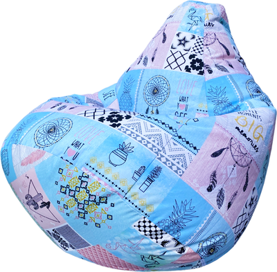 Бескаркасное кресло Flagman Груша Мега XXXL Г3.4-129 - фото