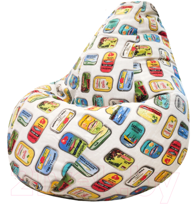 Бескаркасное кресло Flagman Груша Мега Г3.4-134 (ларедо) - фото