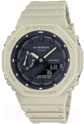 Часы наручные мужские Casio GA-2100-5A - фото