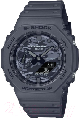 Часы наручные мужские Casio GA-2100CA-8A - фото