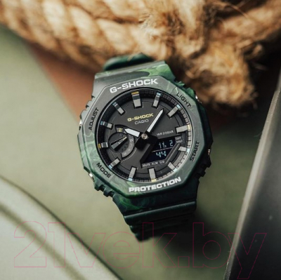 Часы наручные мужские Casio GA-2100FR-3A