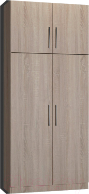 Шкаф Макс Стайл Fidji Egger 240x100x50 / 14C5050 (дуб бардолино натуральный Н1145 ST10) - фото