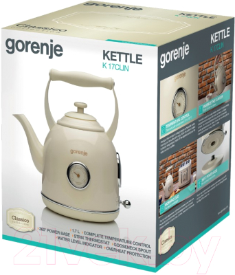 Электрочайник Gorenje K17CLIN