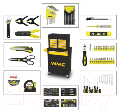 Тележка инструментальная WMC Tools WMC-WMC257