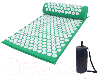 Массажный коврик Польза Зеленый
