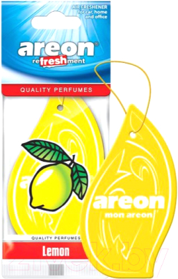 Ароматизатор автомобильный Areon Refreshment Lemon / MKS12 - фото
