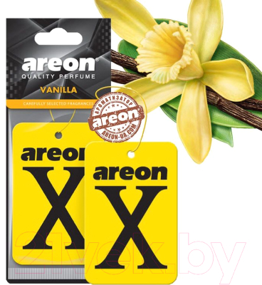 Ароматизатор автомобильный Areon X Vanilla / XV03D