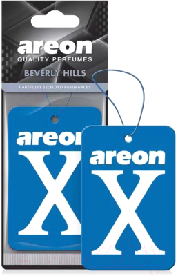 Ароматизатор автомобильный Areon X Beverly Hills / XV06B - фото
