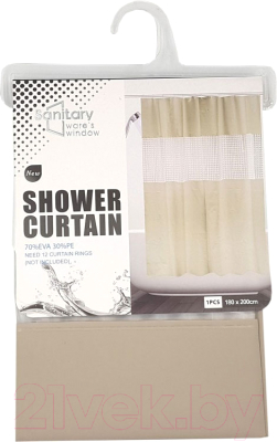 Шторка-занавеска для ванны DomiNado 180x200 / VN-G - фото