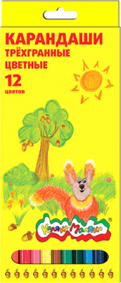 Набор цветных карандашей Каляка-Маляка КТКМ12 - фото