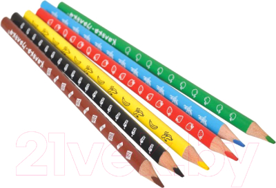 Набор цветных карандашей Каляка-Маляка КТКМ6А