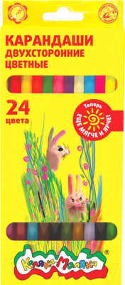 Набор цветных карандашей Каляка-Маляка КДКМ24 - фото