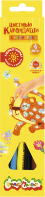 Набор цветных карандашей Каляка-Маляка КМКМ06 - фото
