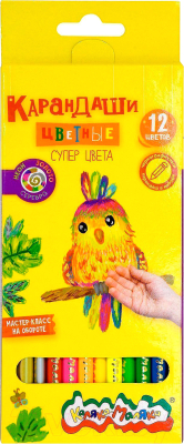 Набор цветных карандашей Каляка-Маляка КНЗСКМ12 - фото