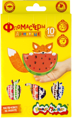 Фломастеры Каляка-Маляка ФАКМ10 - фото