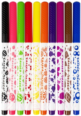 Фломастеры Каляка-Маляка ФАКМ10