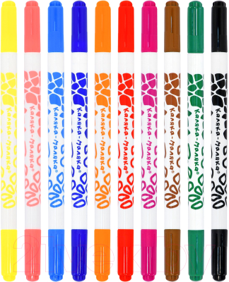 Фломастеры Каляка-Маляка ФДККМ10