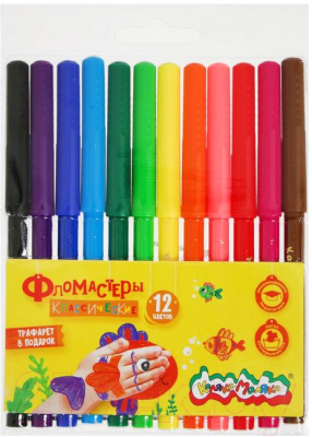 Фломастеры Каляка-Маляка ФКМ12 - фото