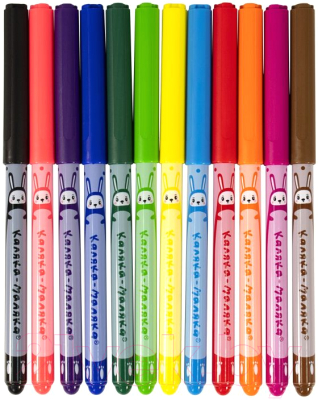 Фломастеры Каляка-Маляка ФПРКМ12