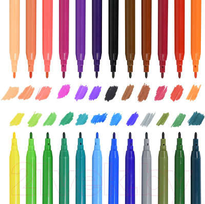 Фломастеры Каляка-Маляка ФКРКМ24