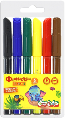 Фломастеры Каляка-Маляка ФТКМ06 - фото