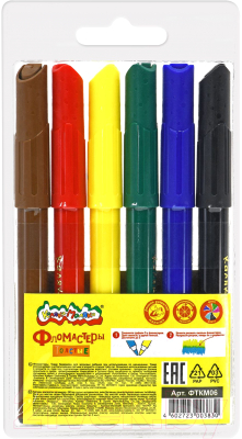 Фломастеры Каляка-Маляка ФТКМ06