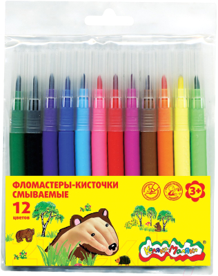 Фломастеры Каляка-Маляка ФККМ12 - фото