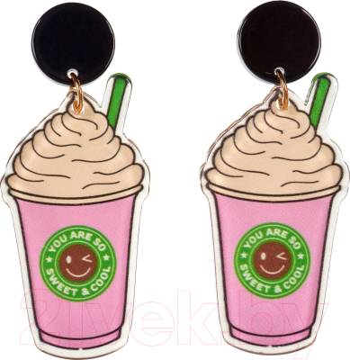 Серьги Bradex Ванильный Капучино / AS 1648 - фото