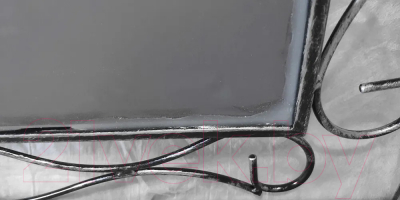 Зеркало Dudo ВЕ-2-2 (черный/серебристый)