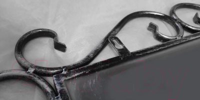 Зеркало Dudo ВЕ-5-2 (черный/серебристый)