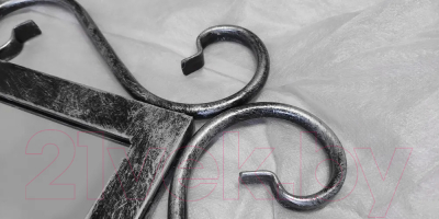 Зеркало Dudo ВЕ-5-2 (черный/серебристый)