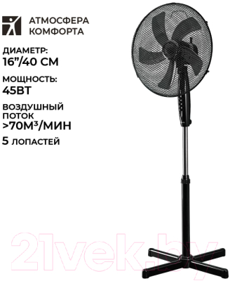 Вентилятор Timberk T-SF1602