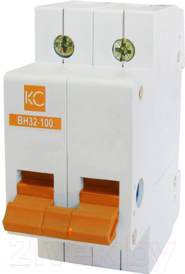 Выключатель нагрузки КС ВН32-100 20А 2Р - фото