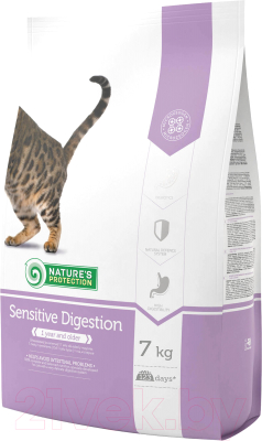 Сухой корм для кошек Nature's Protection Sensitive Digestion / NPS24352 - фото