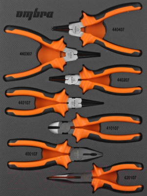 Набор губцевого инструмента Ombra OMT7STE - фото