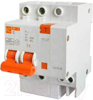 Дифференциальный автомат КС 2Р 10/30 ДА-12 - фото