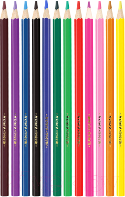 Набор цветных карандашей Мульти-пульти Енот в Индии / CP_10746