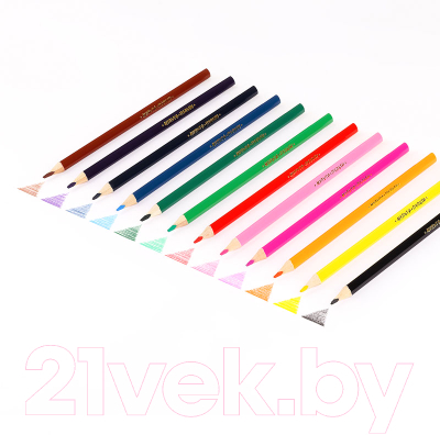 Набор цветных карандашей Мульти-пульти Енот в Исландии / CP_14749