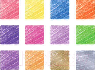 Набор цветных карандашей Мульти-пульти Енот в космосе / CP_33721