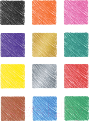 Набор цветных карандашей Мульти-пульти Енот в космосе / CP_29296