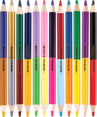 Набор цветных карандашей Мульти-пульти Енот в космосе / CP_33722