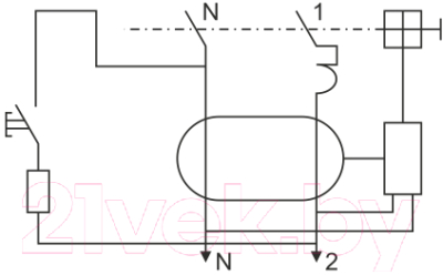 Дифференциальный автомат КС 2Р 20/30 ДА-8