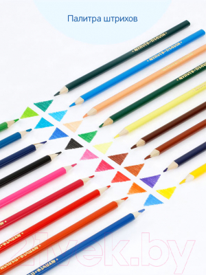 Набор цветных карандашей Мульти-пульти Невероятные приключения / CP_41054