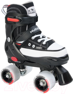 Роликовые коньки Hudora Rollschuh Roller Skate Schwarz / 22032 - фото