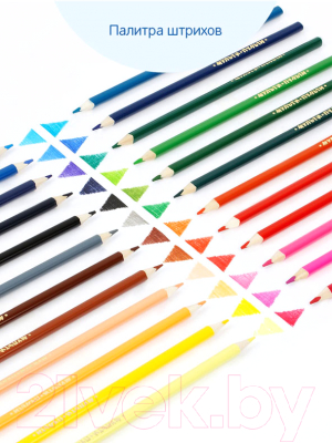 Набор цветных карандашей Мульти-пульти Невероятные приключения / CP_41055