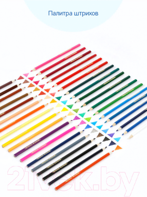 Набор цветных карандашей Мульти-пульти Невероятные приключения / CP_41056