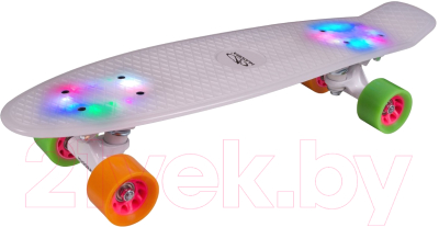 Скейтборд Hudora Skateboard Retro Rainglow 22 / 12134 - фото