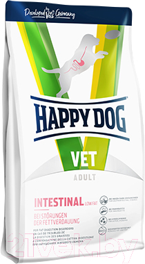 Сухой корм для собак Happy Dog Vet Intestinal Low Fat Adult / 60604 - фото